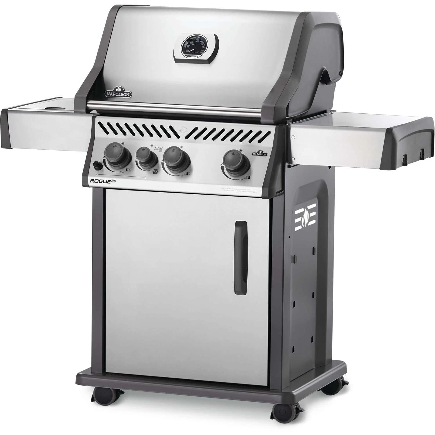 Napoleon Rogue 3 Burner Liquid Propane Grill Silver - Image 2