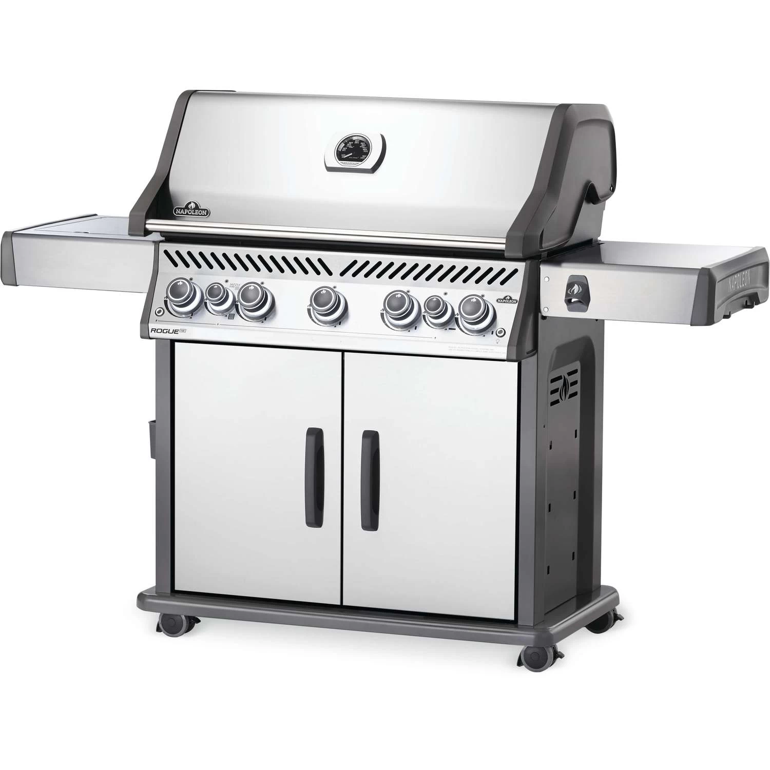 Napoleon Rogue 5 Burner Natural Gas Grill Silver - Image 2