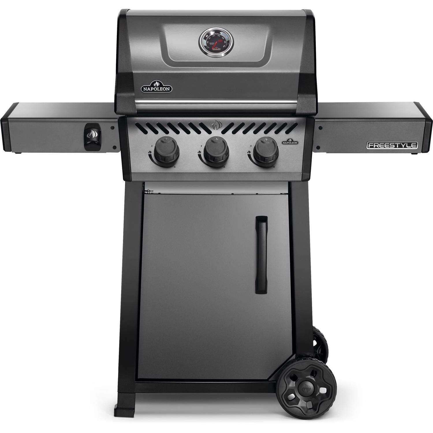 Napoleon Freestyle 3 Burner Natural Gas Grill Charcoal Gray