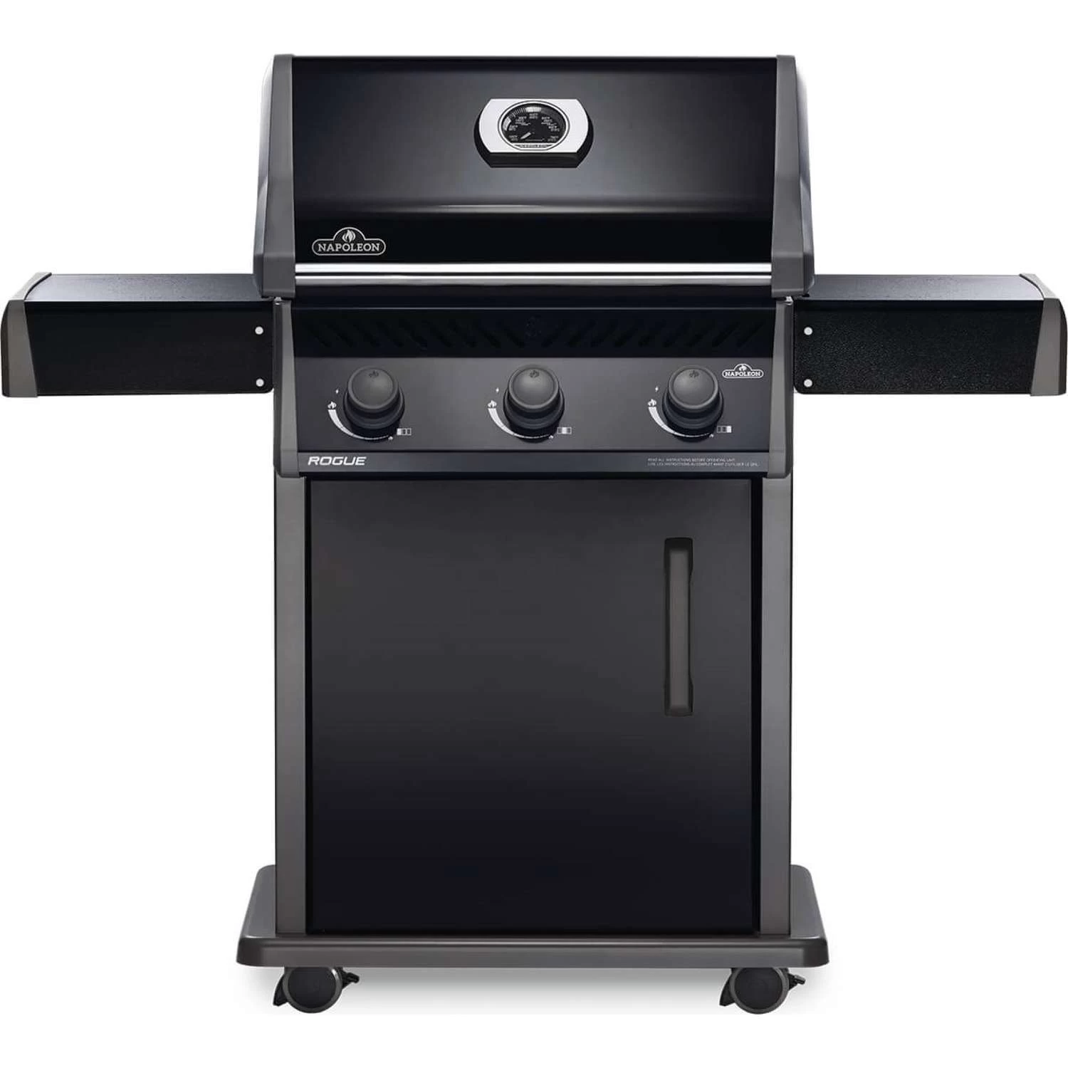 Napoleon Rogue 3 Burner Liquid Propane Grill Black