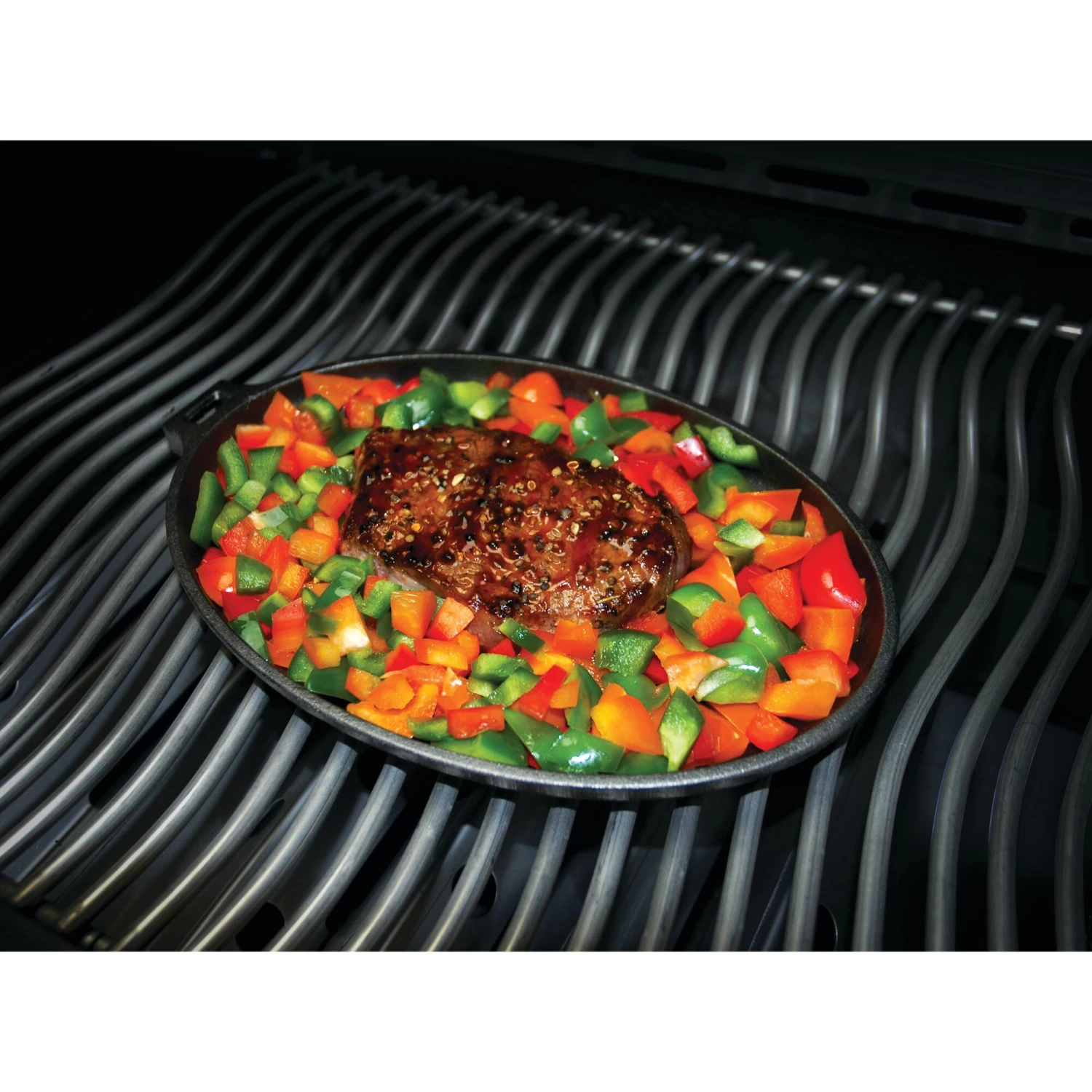 Napoleon Cast Iron Skillet With Tray - Image 4