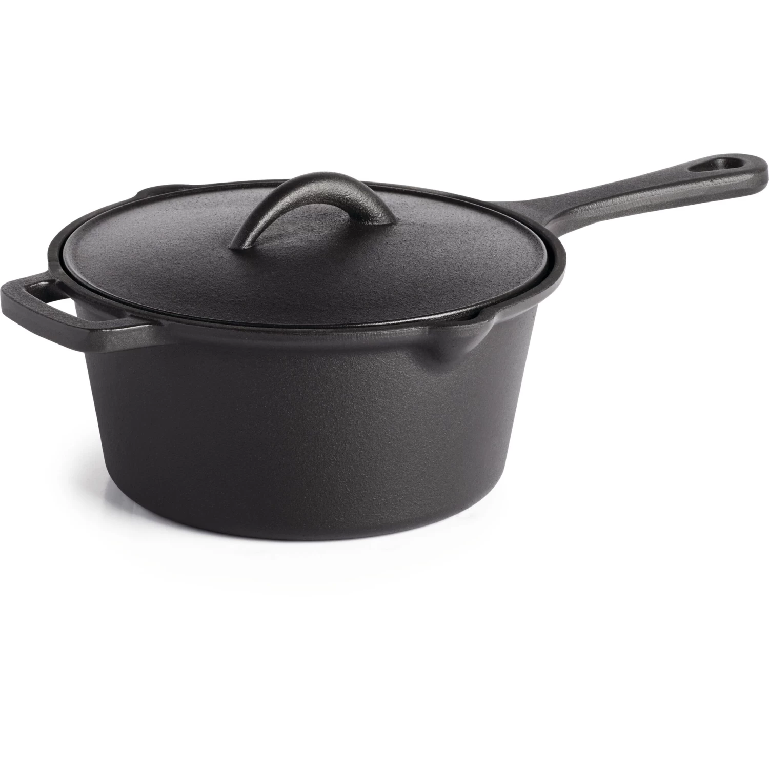 Napoleon 7-Inch Cast Iron Sauce Pan With Lid - Image 5