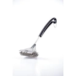 Napoleon Bristle-Free Triple-Row Grill Brush With Rolled Stainless Steel