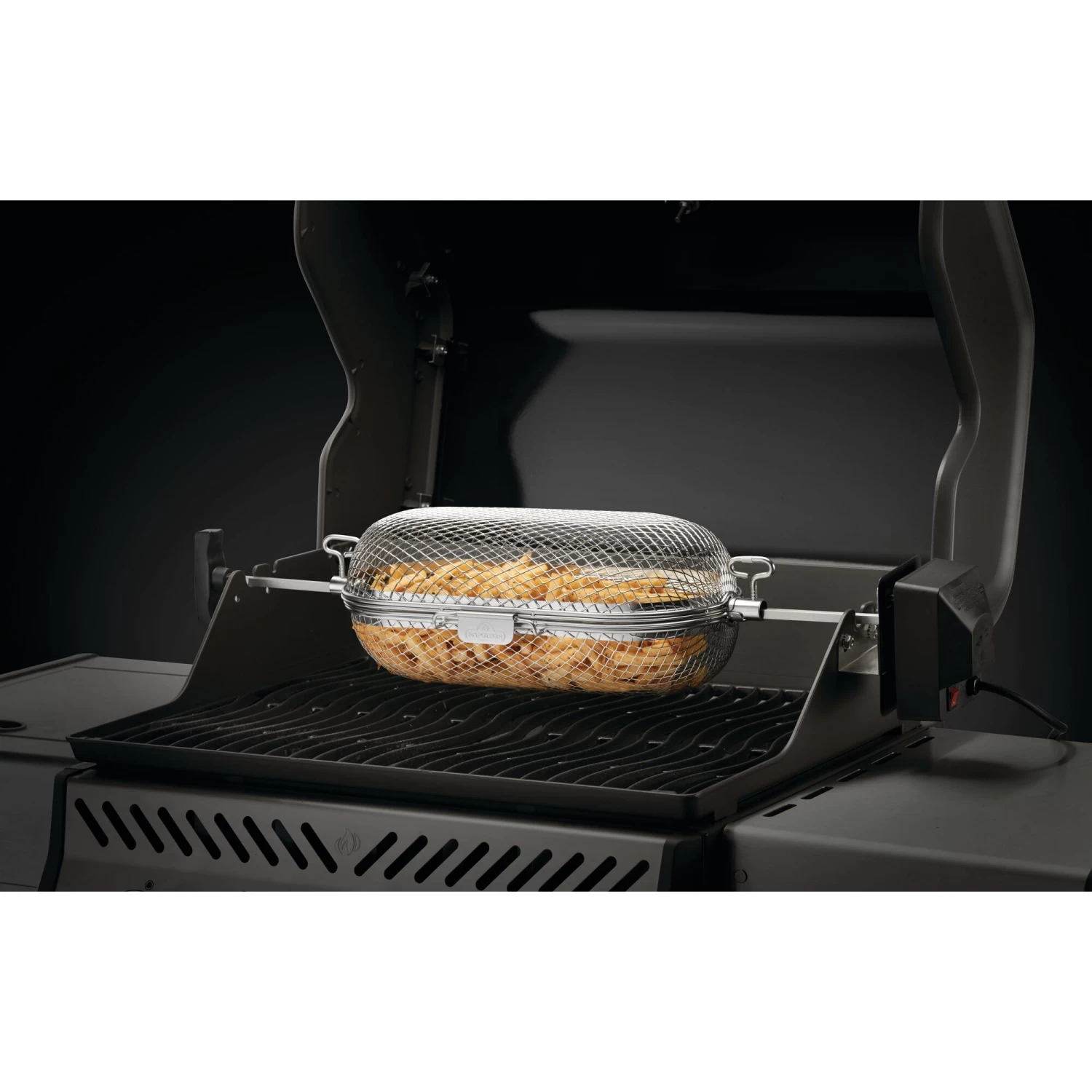 Napoleon Stainless Steel Rotisserie Grill Basket - Image 2