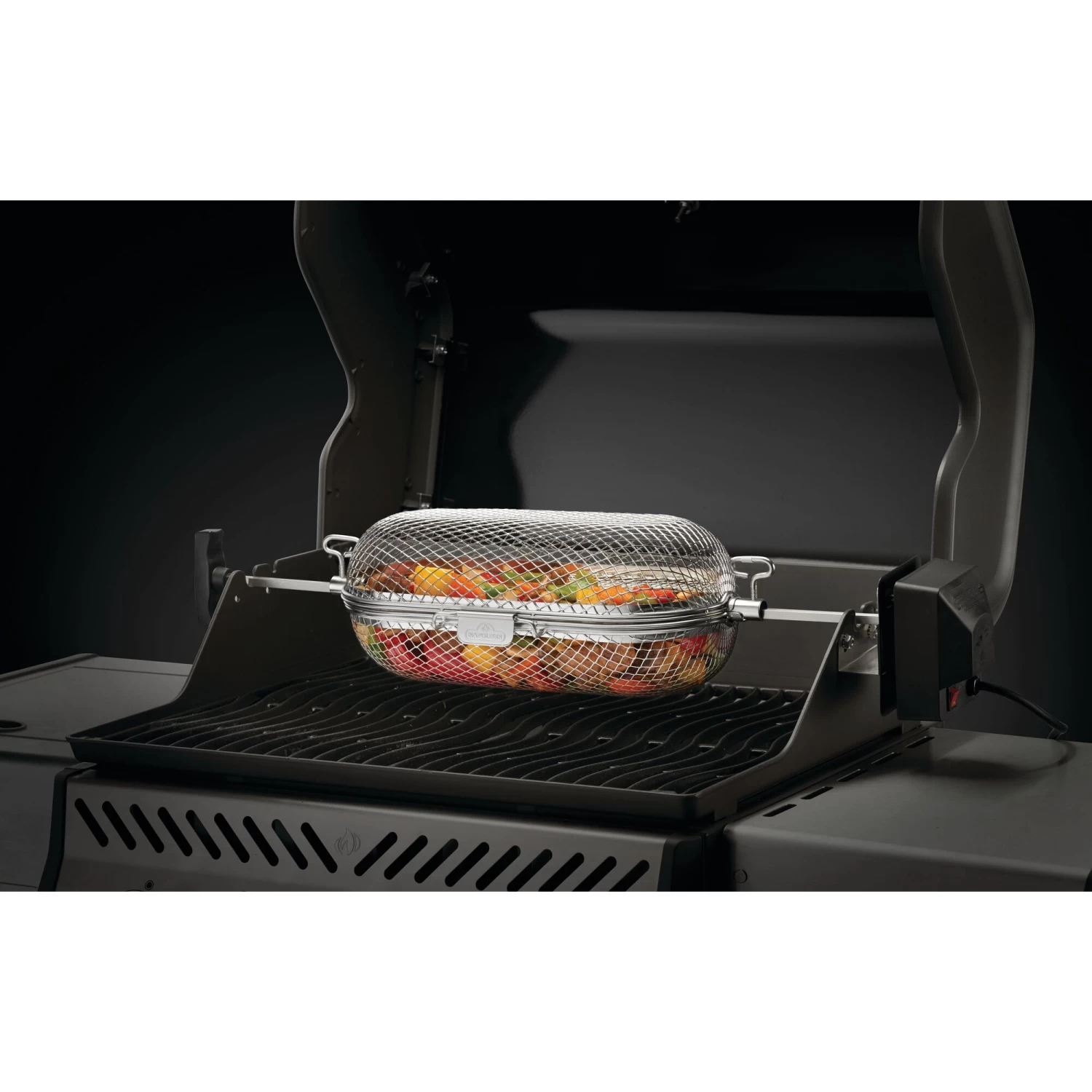 Napoleon Stainless Steel Rotisserie Grill Basket - Image 4