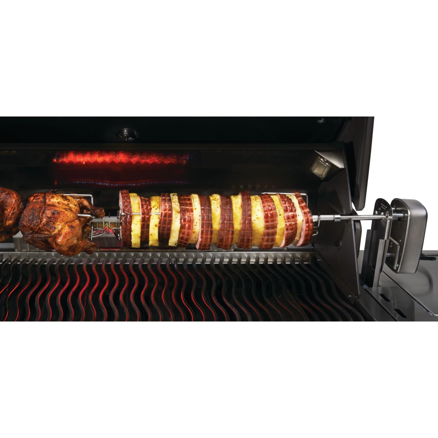Napoleon Commercial Grade Rotisserie Kit For Large Grills, LEX 485 & Prestige 500 Series - Image 4