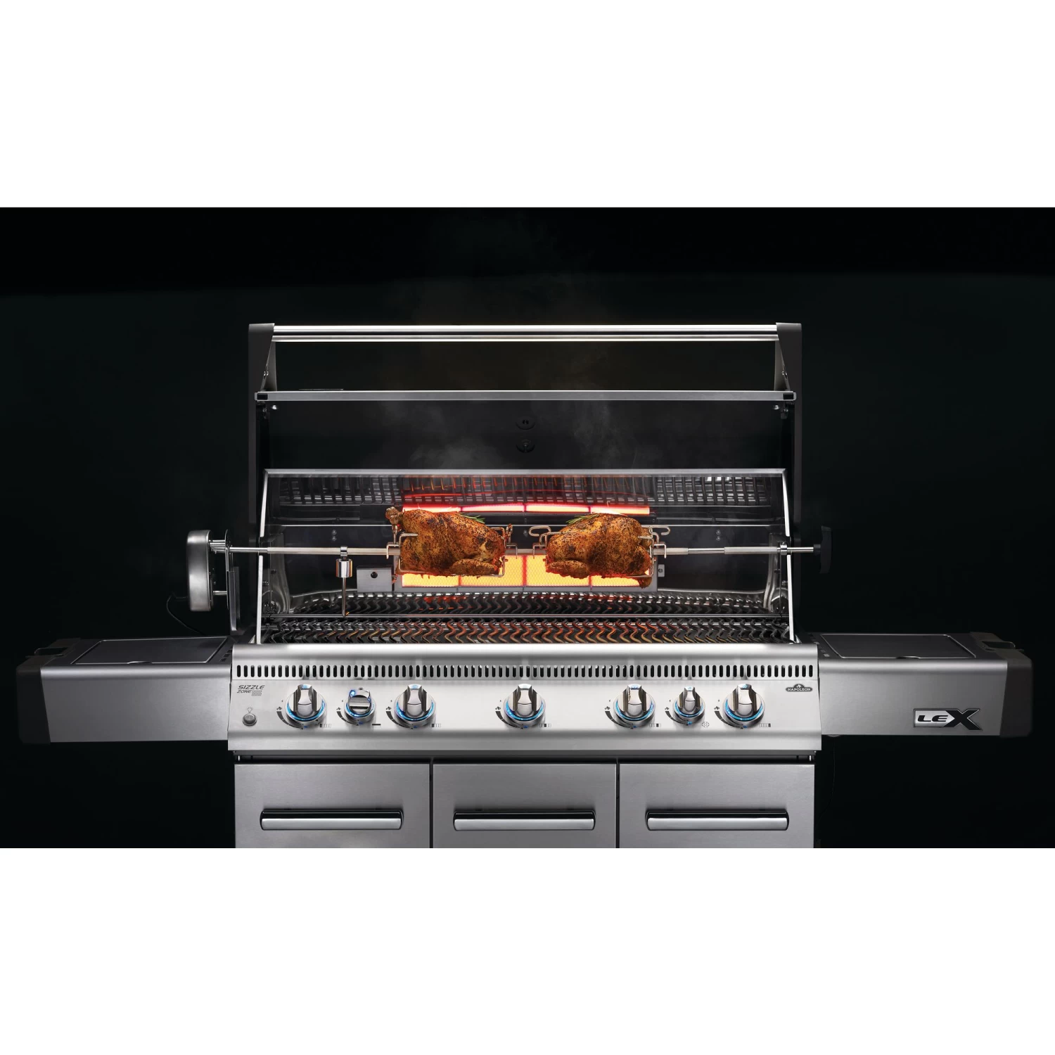 Napoleon Commercial Grade Rotisserie Kit For Extra Large Grills, LEX 605 & 730 Series - Image 2