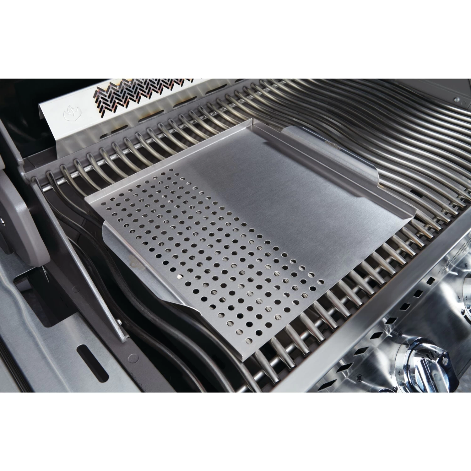 Napoleon Stainless Steel Multi-functional Topper With Cedar Plank - Image 2