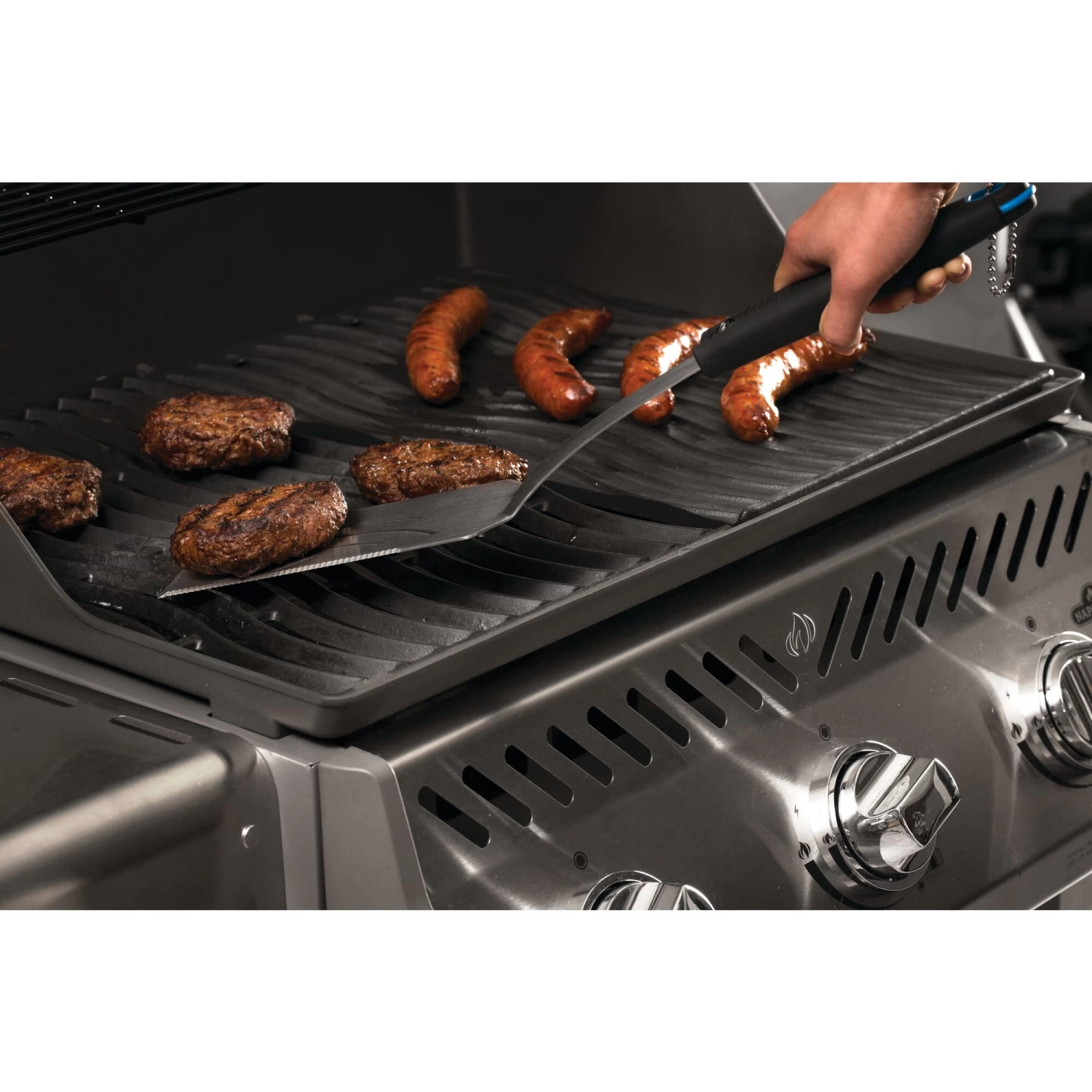 Napoleon Stainless Steel 2-Piece BBQ Toolset - Image 2