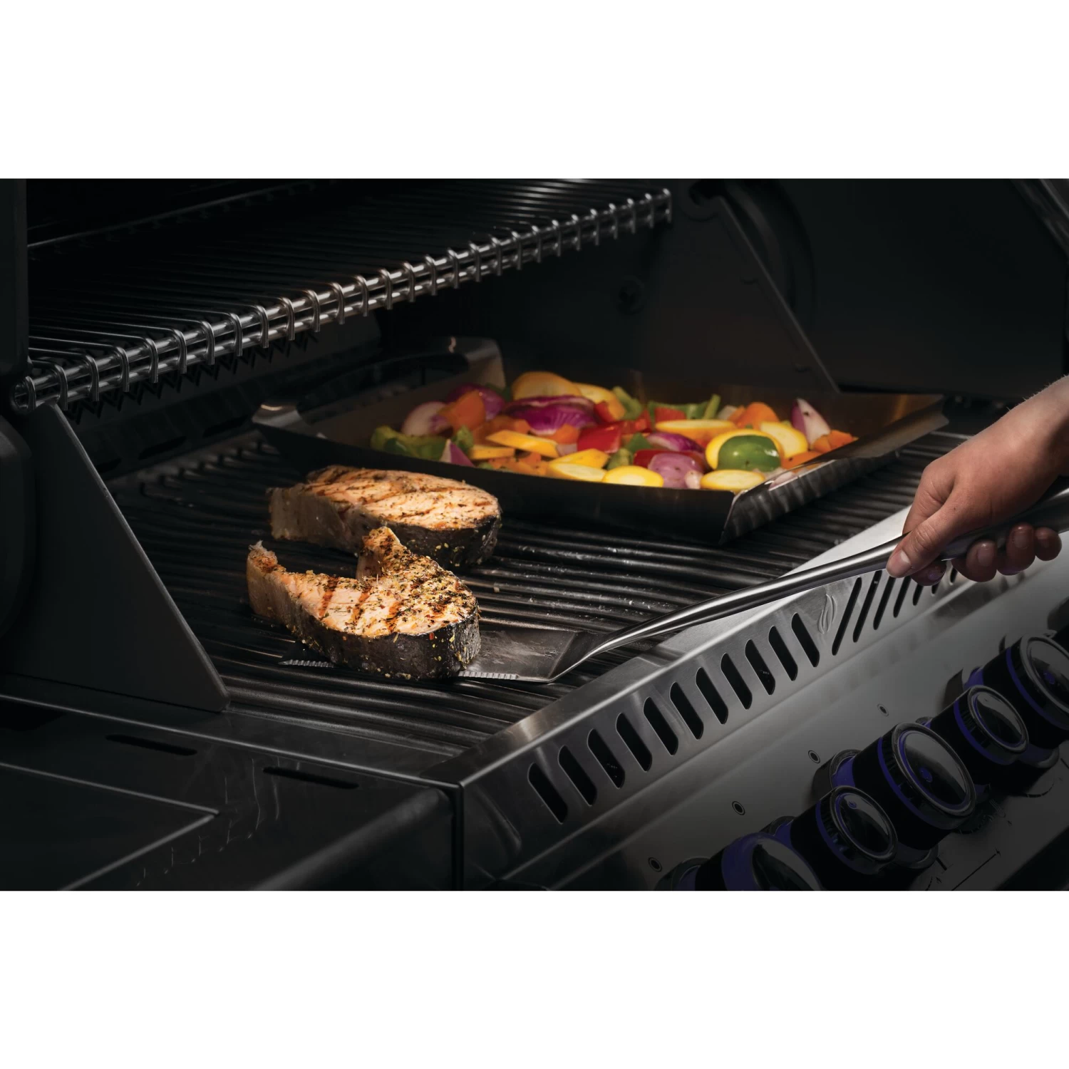 Napoleon PRO Stainless Steel 2-Piece BBQ Toolset - Image 2