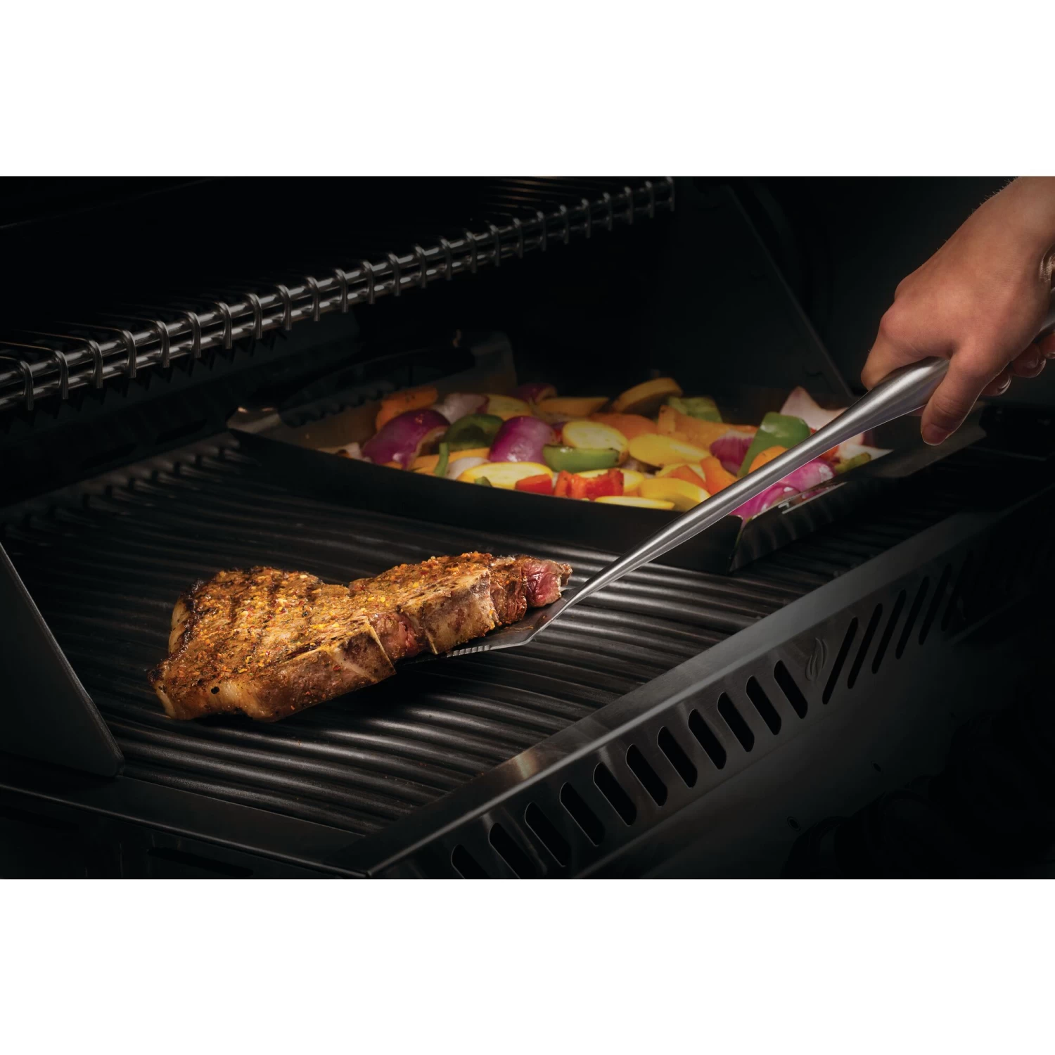 Napoleon PRO Stainless Steel 3-Piece BBQ Toolset - Image 3