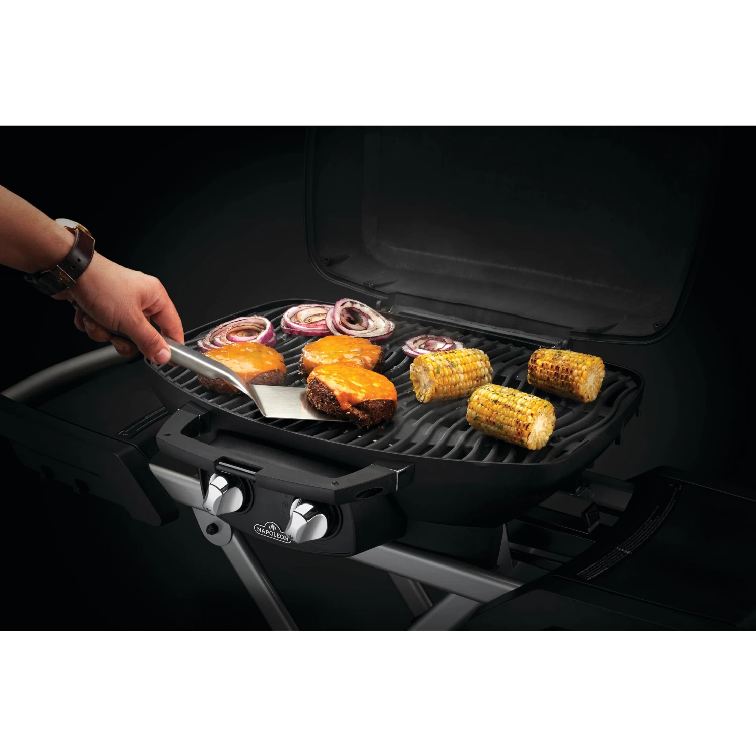 Napoleon TravelQ 3-Piece Stainless Steel BBQ Toolset - Image 4