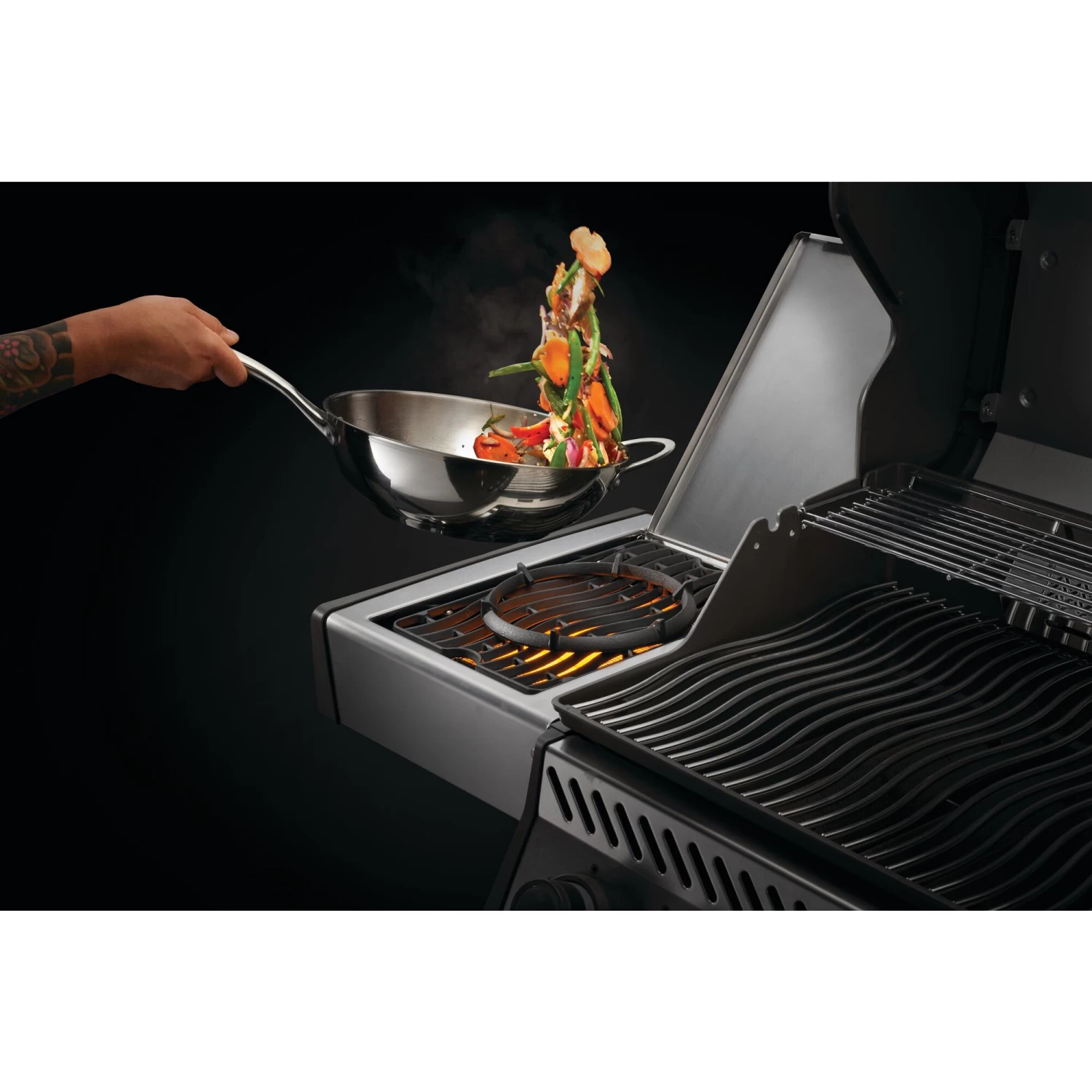 Napoleon Cast Iron Wok Station Ring - Image 5