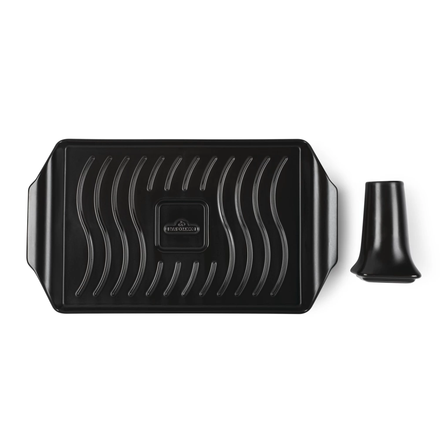 Napoleon Ceramic Roasting Pan And Beer Can Chicken Roaster Set - Image 2