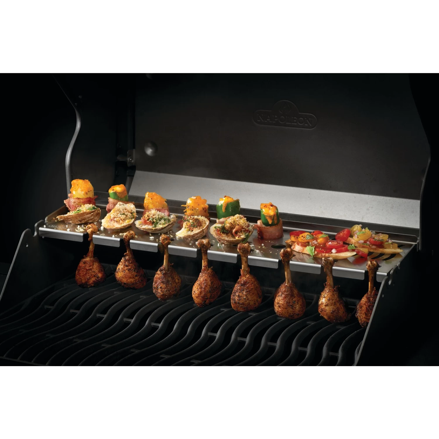 Napoleon Multifunctional Warming Rack For Rogue 425 - Image 2