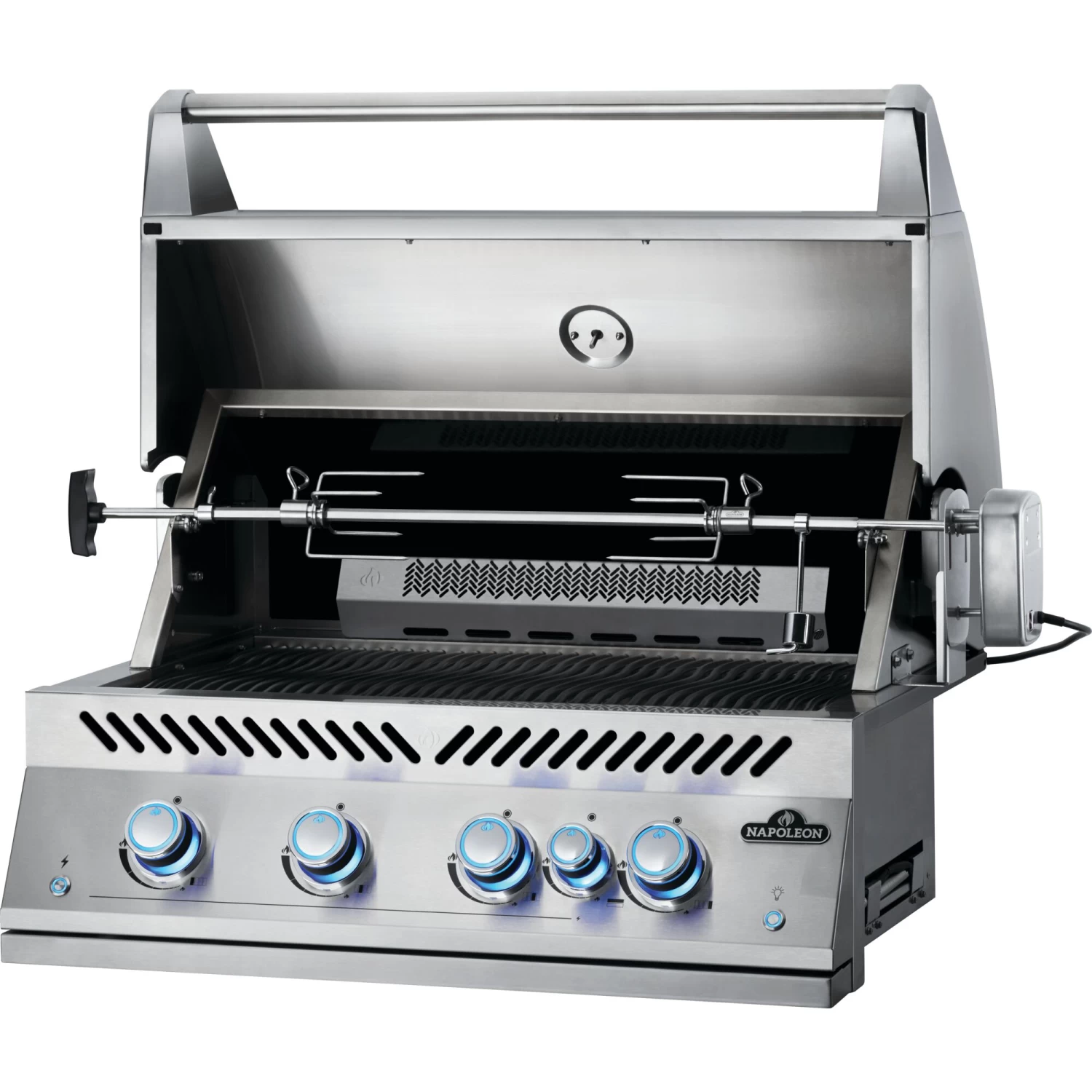 Napoleon Built-In 700 Series 32-Inch Natural Gas Grill With Infrared Rear Burner - Stainless Steel