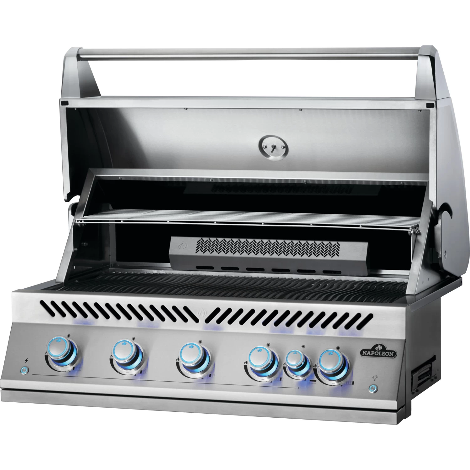 Napoleon Built-In 700 Series 38-Inch Propane Gas Grill With Infrared Rear Burner - Stainless Steel