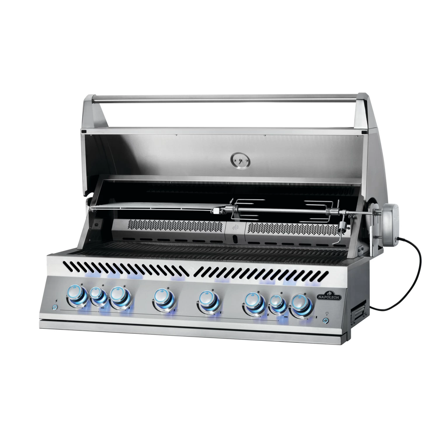 Napoleon Built-In 700 Series 44-Inch Propane Gas Grill With Dual Infrared Rear Burners - Stainless Steel - Image 2