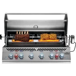 Napoleon Built-In 700 Series 44-Inch Natural Gas Grill With Dual Infrared Rear Burners - Stainless Steel