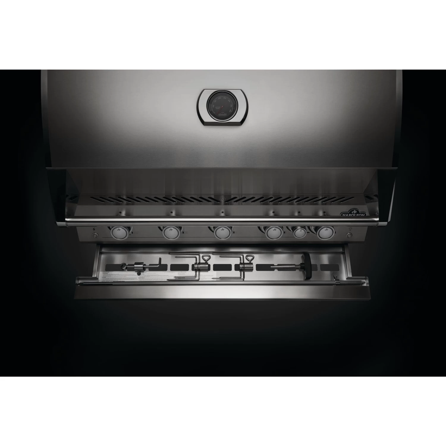 Napoleon Built-In 700 Series 38-Inch Natural Gas Grill With Infrared Rear Burner - Stainless Steel - Image 9