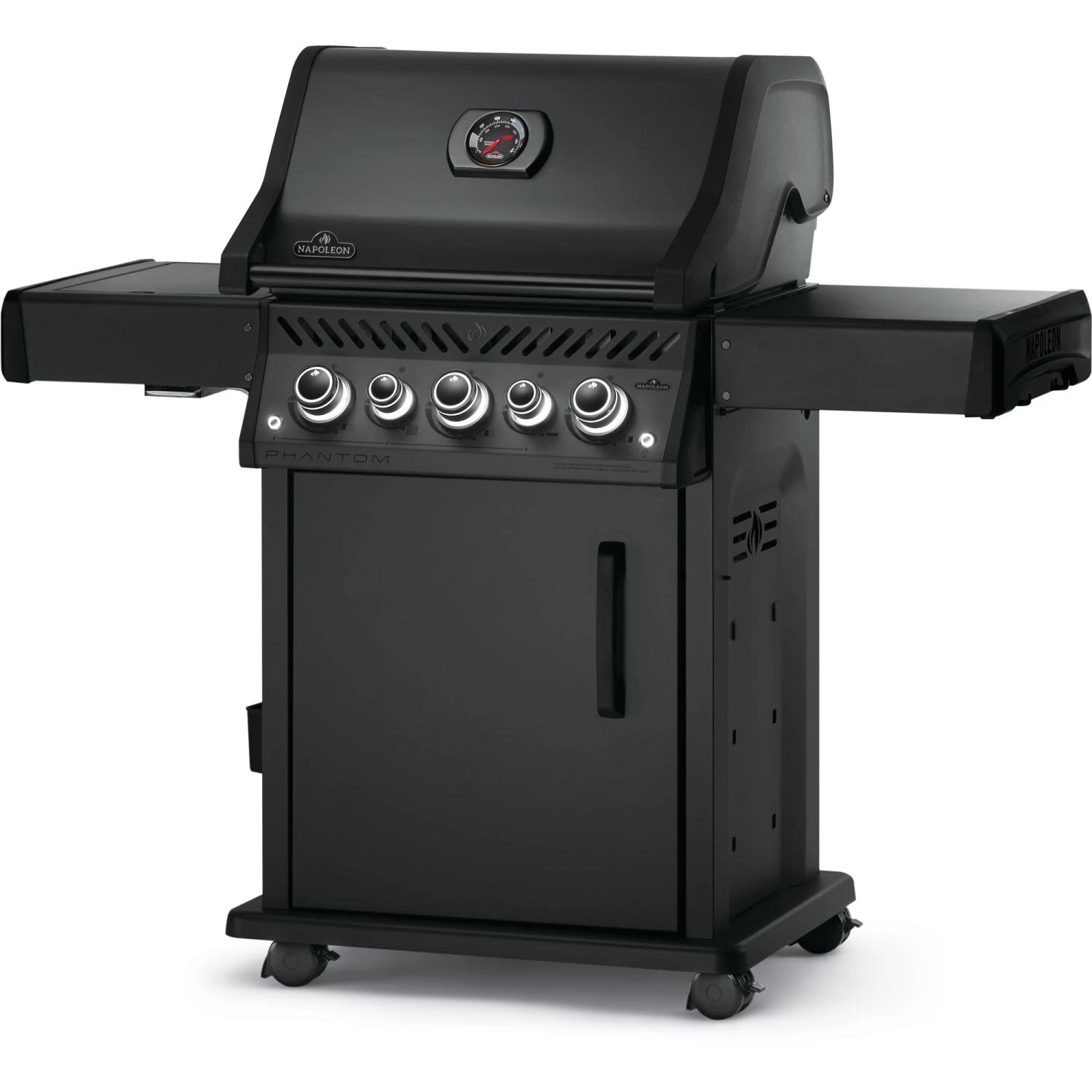 Napoleon Phantom Rogue SE 425 RSIB Propane Gas Grill With Infrared Rear & Side Burner - Black - Image 2