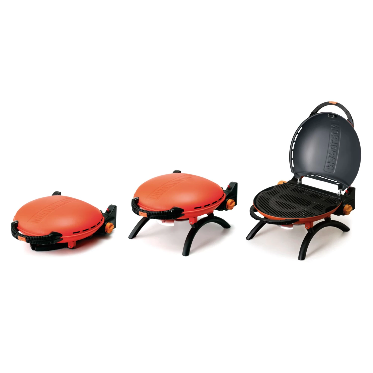 Napoleon TravelQ 2225 Portable Propane Gas Grill - Orange - Image 3