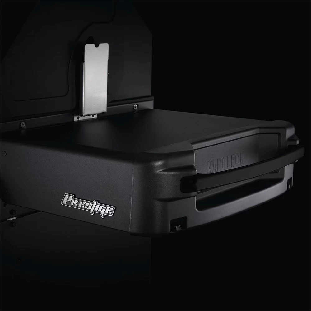 Napoleon Phantom Prestige 500 Propane Gas Grill With Infrared Rear Burner, Infrared Side Burner, & Rotisserie Kit - Matte Black - Image 5