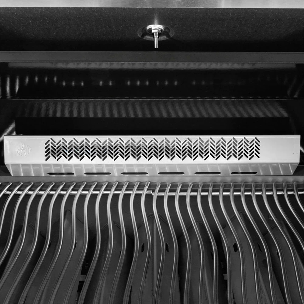 Napoleon Prestige 500 Propane Gas Grill With Infrared Rear Burner And Infrared Side Burner And Rotisserie Kit - Image 5