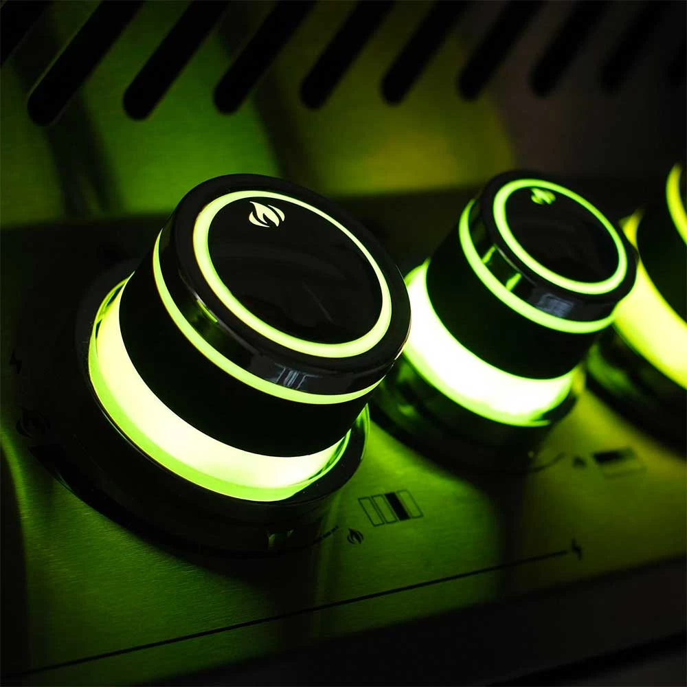 Napoleon Prestige PRO 825 Built-In Natural Gas Grill With Infrared Rear Burner And Infrared Sear Burners And Rotisserie Kit - Image 3