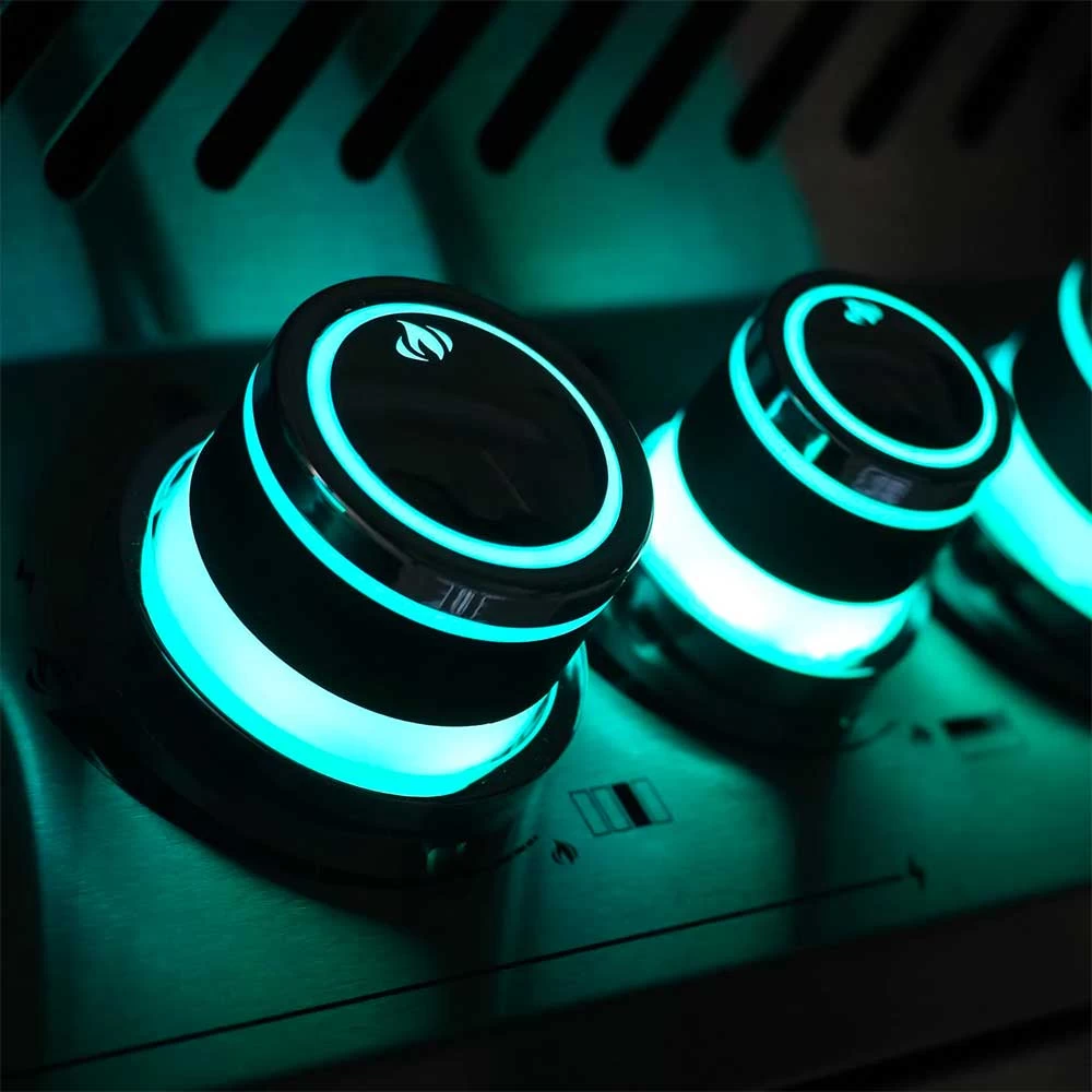 Napoleon Prestige PRO 825 Built-In Natural Gas Grill With Infrared Rear Burner And Infrared Sear Burners And Rotisserie Kit - Image 4