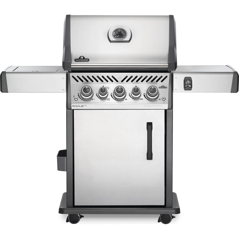 Napoleon Rogue SE 425 RSIB Propane Gas Grill With Infrared Rear & Side Burner - Stainless Steel