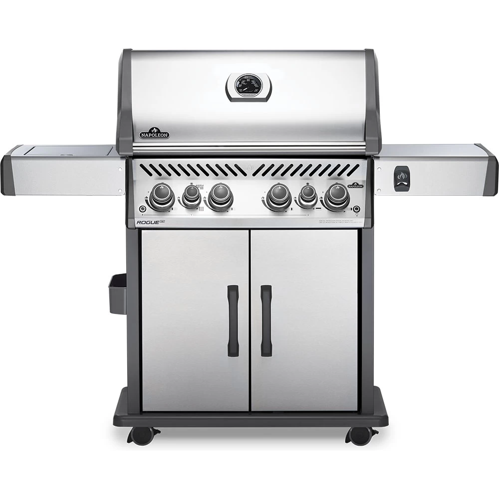 Napoleon Rogue SE 525 RSIB Propane Gas Grill With Infrared Rear & Side Burner - Stainless Steel