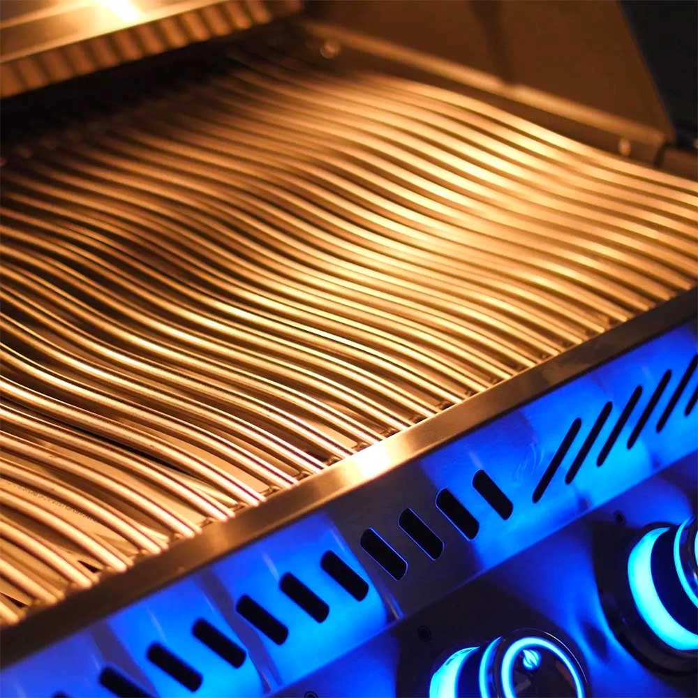 Napoleon Prestige PRO 500 Built-In Propane Gas Grill With Infrared Rear Burner And Rotisserie Kit - Image 2