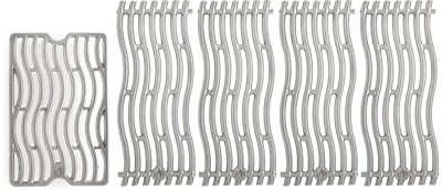 Napoleon Cast Stainless Steel Cooking Grids For Pro & Prestige 500 Gas Grills - Set Of 5