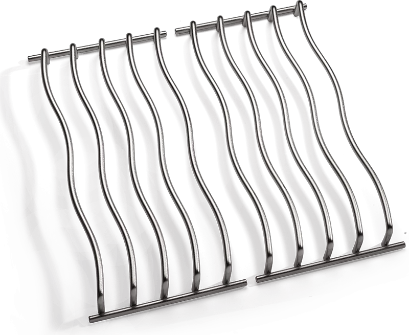 Napoleon Stainless Steel Cooking Grids For Built-in 700 Series Dual Range Top Side Burner - Set Of 2