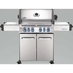 Napoleon Prestige 4 Burner Liquid Propane Grill Silver