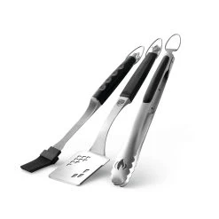 Napoleon Stainless Steel Black/Silver Grill Tool Set 3 Pc