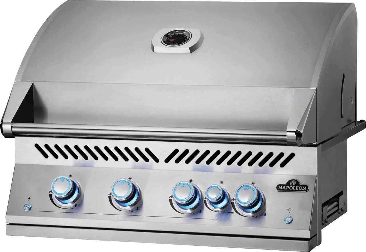 Napoleon Grills 32” 700 Built-In Gas Grill Head With Infrared Rear Rotisserie Burner - Image 3