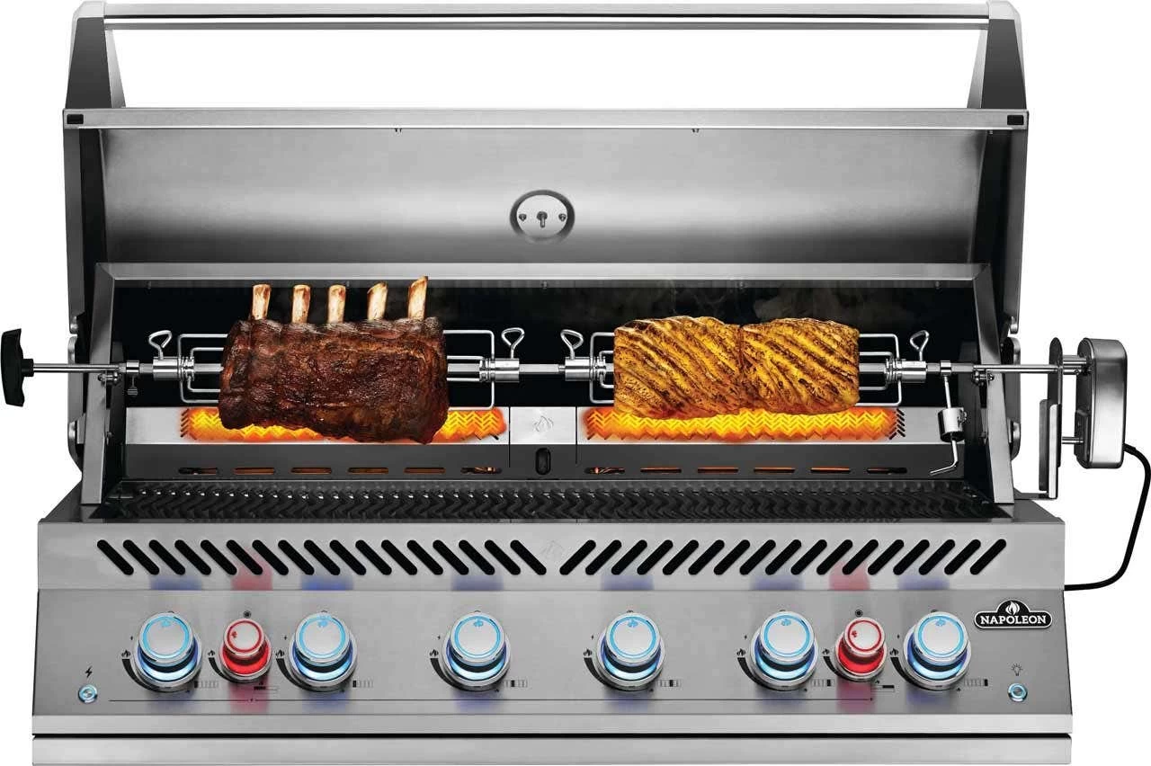 Napoleon Grills 44” 700 Built-In Gas Grill Head With Infrared Rear Rotisserie Burner - Image 2