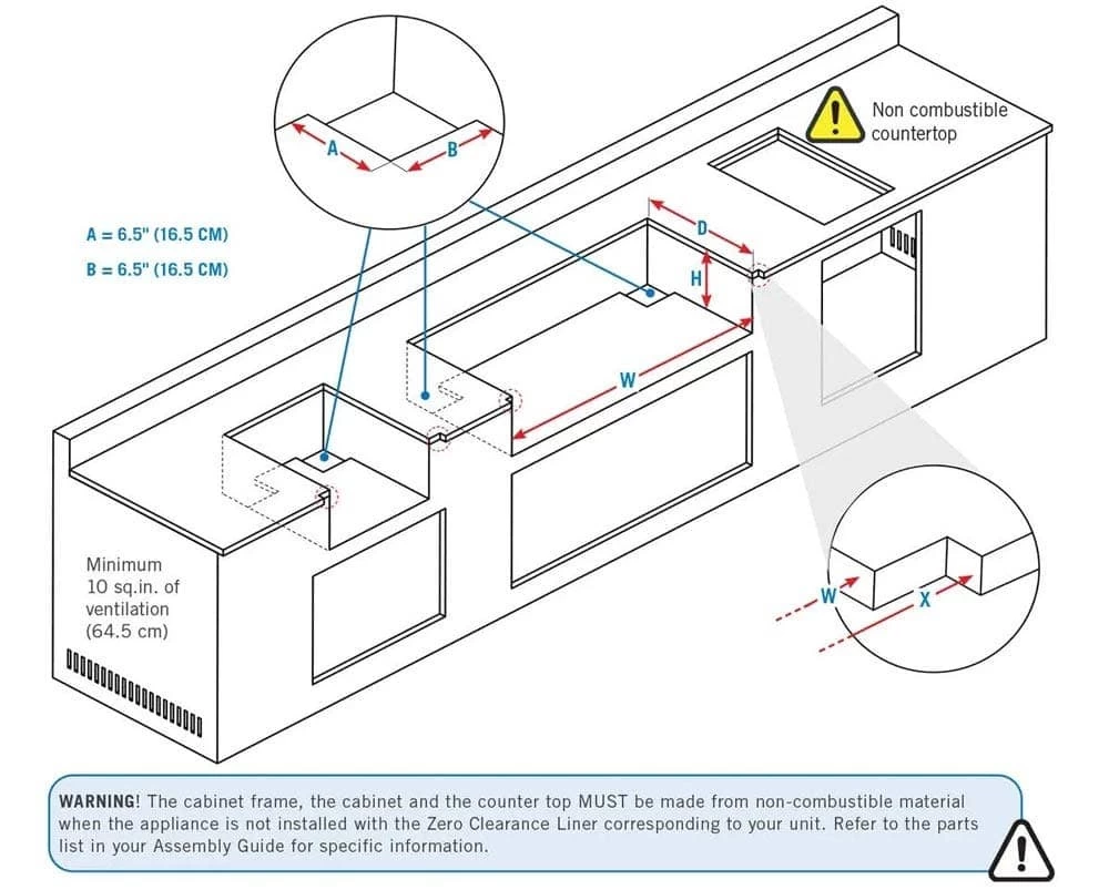 Napoleon Grills 44” 700 Built-In Gas Grill Head With Infrared Rear Rotisserie Burner - Image 7