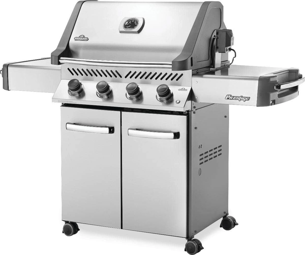 Napoleon Grills Prestige 500 Gas Grill On Cart, Stainless Steel - Image 2