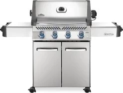 Napoleon Grills Prestige 500 Gas Grill On Cart, Stainless Steel