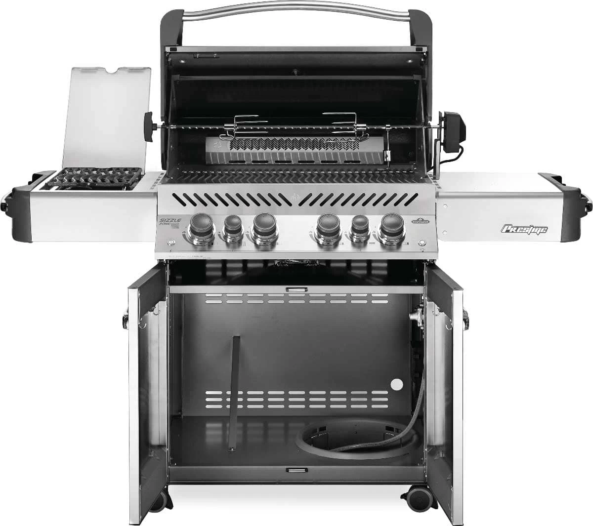 Napoleon Grills Prestige 500 Gas Grill With Infrared Side And Rear Burners, Stainless Steel - Image 6