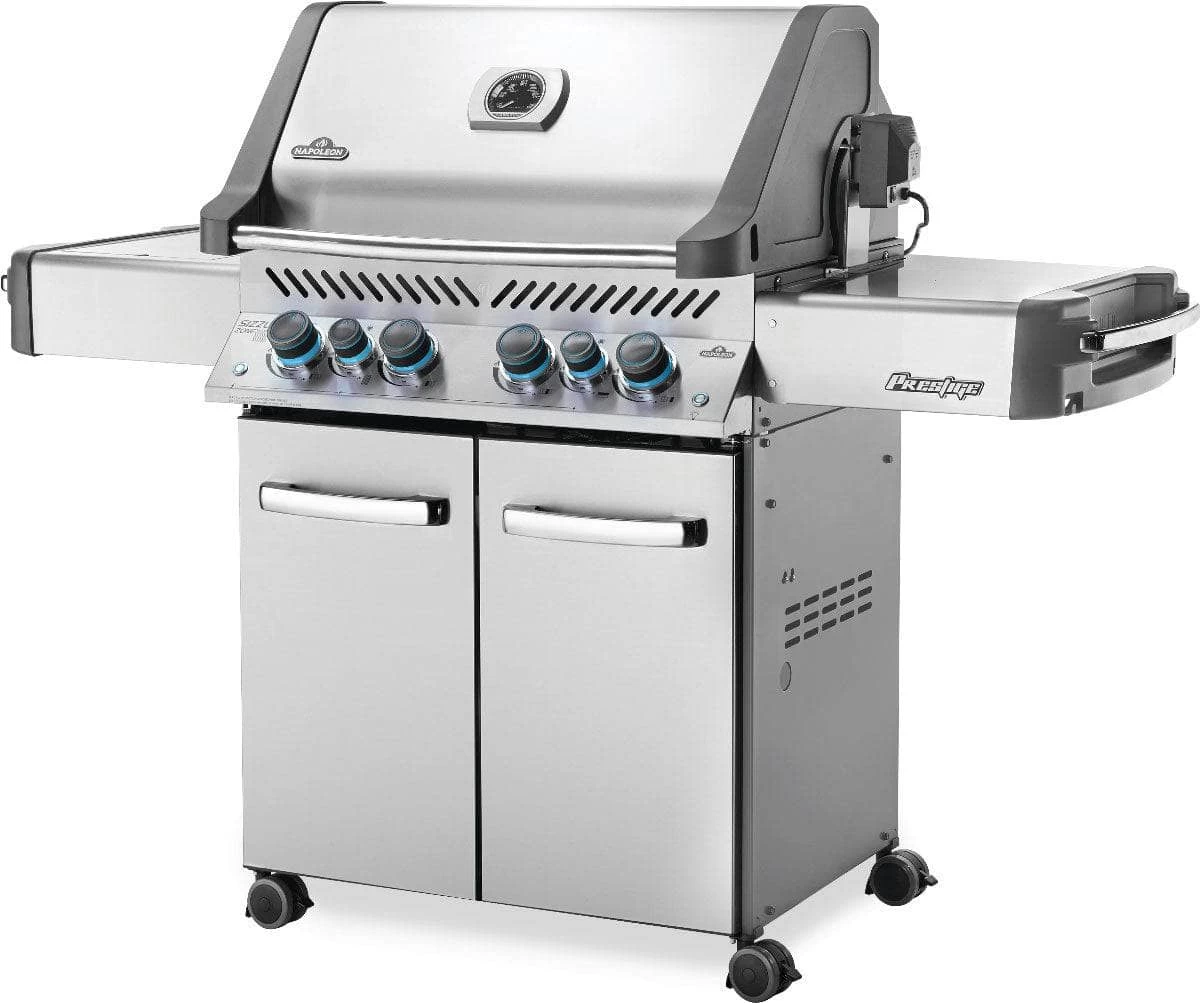 Napoleon Grills Prestige 500 Gas Grill With Infrared Side And Rear Burners, Stainless Steel - Image 3
