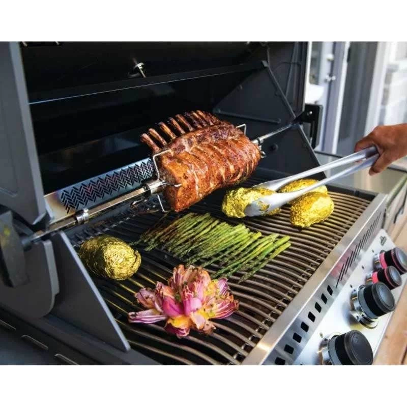 Napoleon Grills Prestige 500 Gas Grill With Infrared Side And Rear Burners, Stainless Steel - Image 14