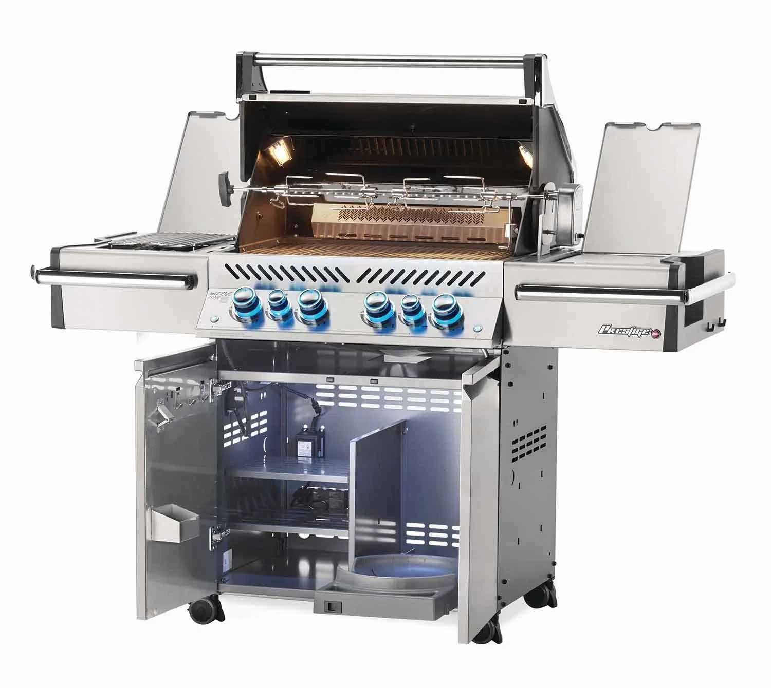 Napoleon Grills Prestige PRO 500 Gas Grill With Infrared Side And Rear Burners, Stainless Steel - Image 3