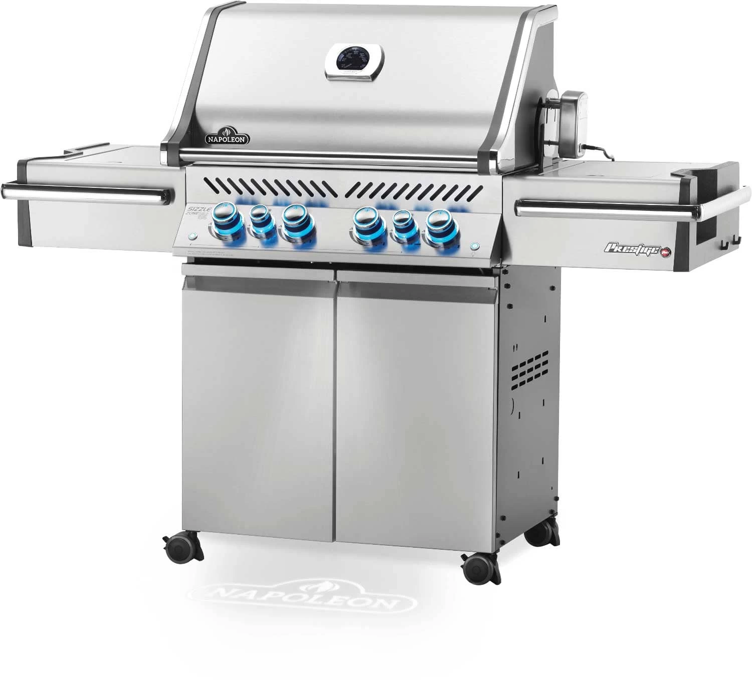 Napoleon Grills Prestige PRO 500 Gas Grill With Infrared Side And Rear Burners, Stainless Steel - Image 2