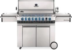 Napoleon Grills Prestige PRO 665 Gas Grill With Infrared Side And Rear Burners, Stainless Steel